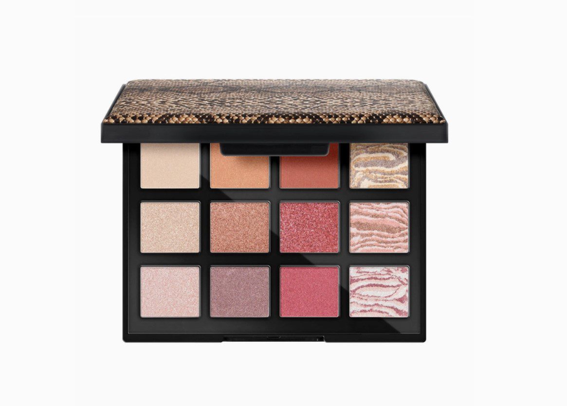 Natuurlijke Wild Nature make-uppalet - 5 oogschaduw - 3 glans poeders - 2 baked gezicht poeders