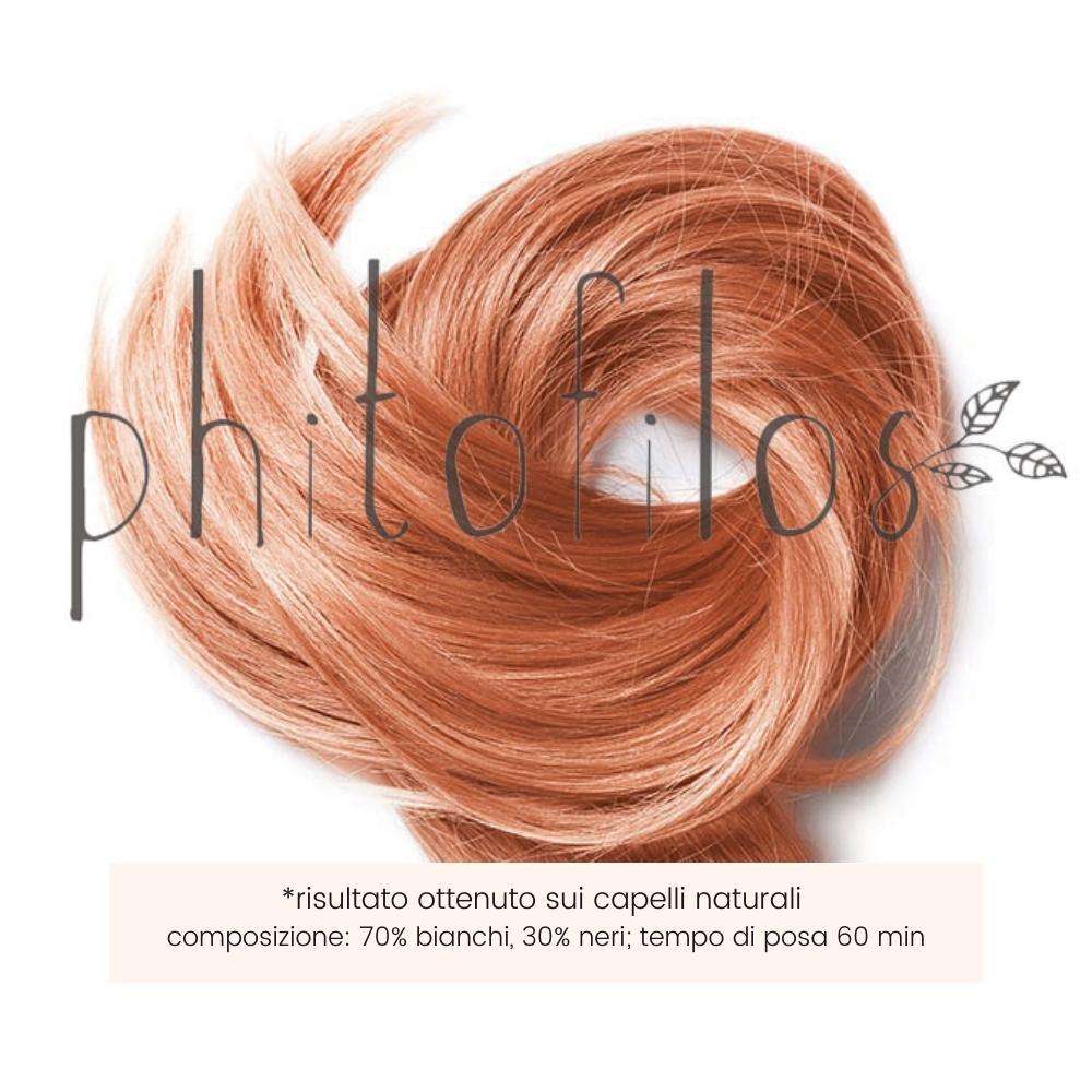 Phitofilos biologische haar henna - haar verf - Aardbei blond - koperachtige en lichtroze nuances Biondo Fragola 100gr