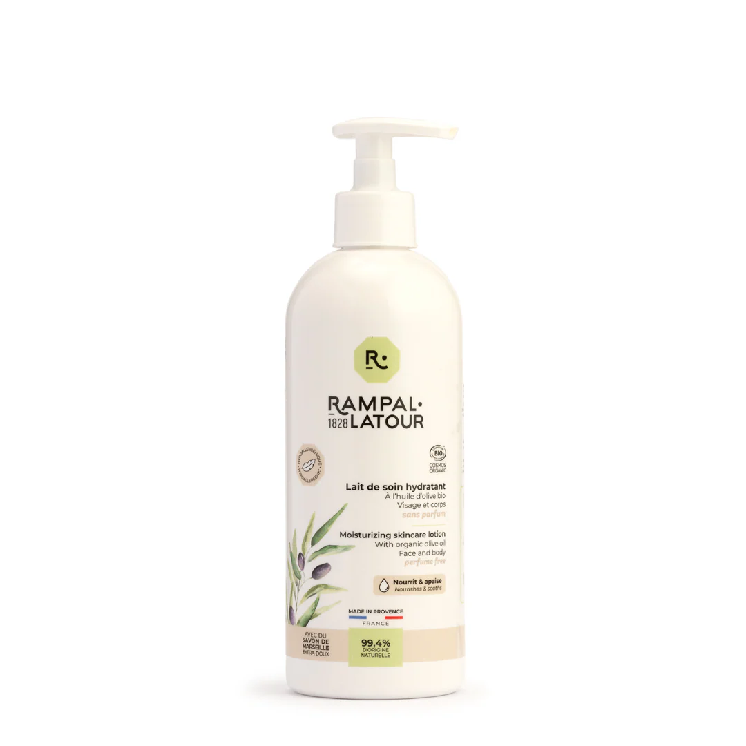 Gecertificeerd biologisch Baby comfort hydraterende gezicht en lichaam verzorgingsmelk - geurvrij 250ml - Cosmos Biologisch (kopie)