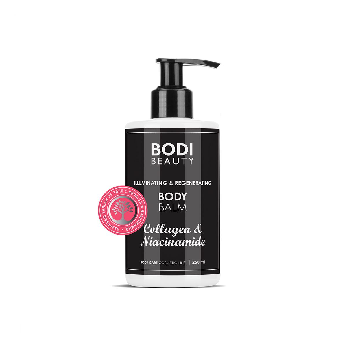 Body Balsem Verhelderende en Verjongende met Collageen en Niacinamide 250ml