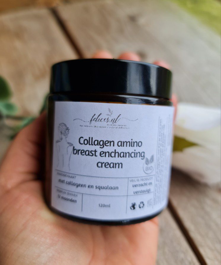 Natuurlijke borsten vergroting creme met aminozuren - collageen - squalaan - 120ml - Afbeelding 3