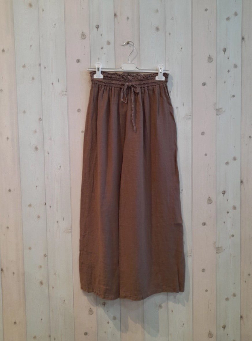 bruin-linnen-broek