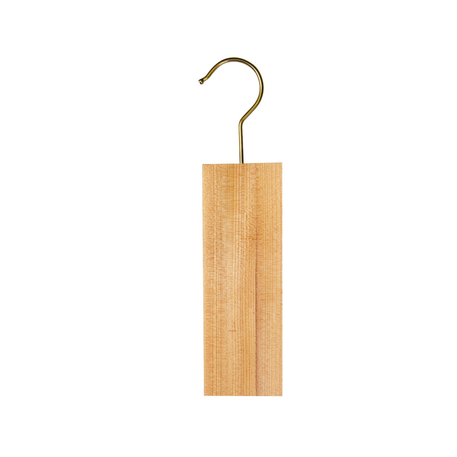 Organische Ceder hout met een hanger - gemaakt in Frankrijk - parfumeert en conserveert de kleding - gebruik in linnen kast 95gr