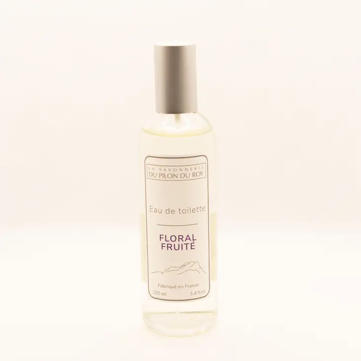 Biologische Eau de toilette Floral fruité - gemaakt in Frankrijk - jasmijn en iris geur - romantiek - charme 100ml