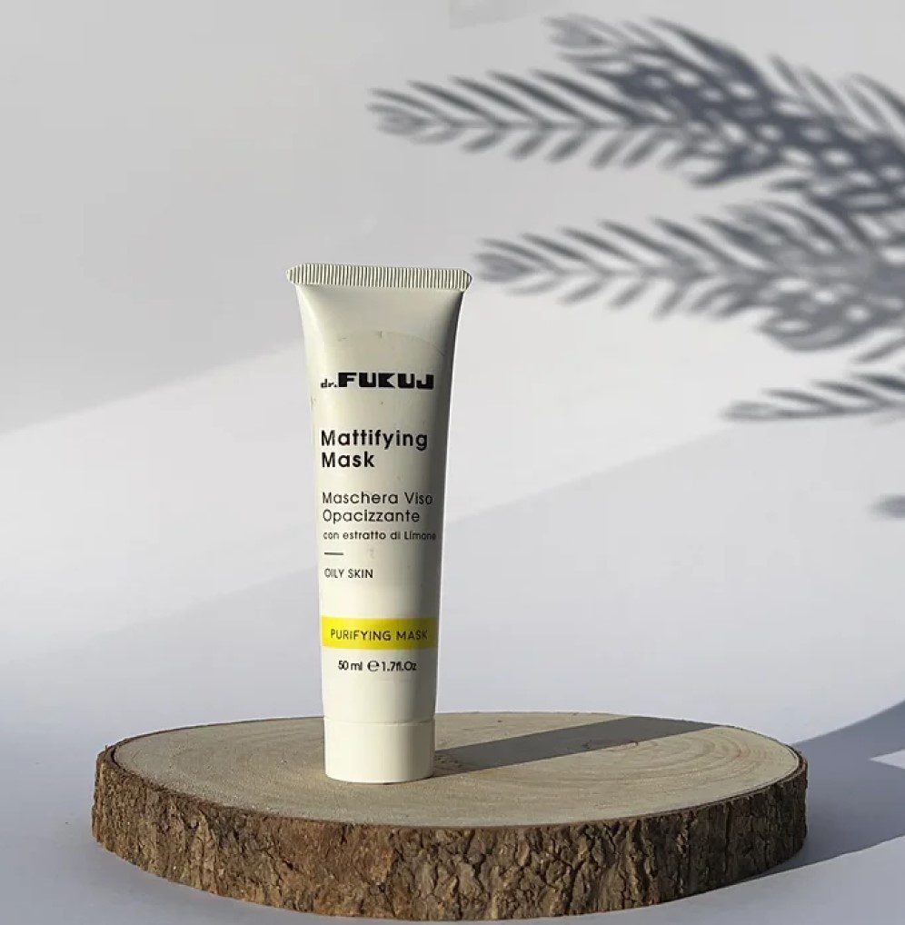 Dr Fukuj Matterend gezicht masker met citroen extract voor vette huid - Elimineert onzuiverheden 50ml