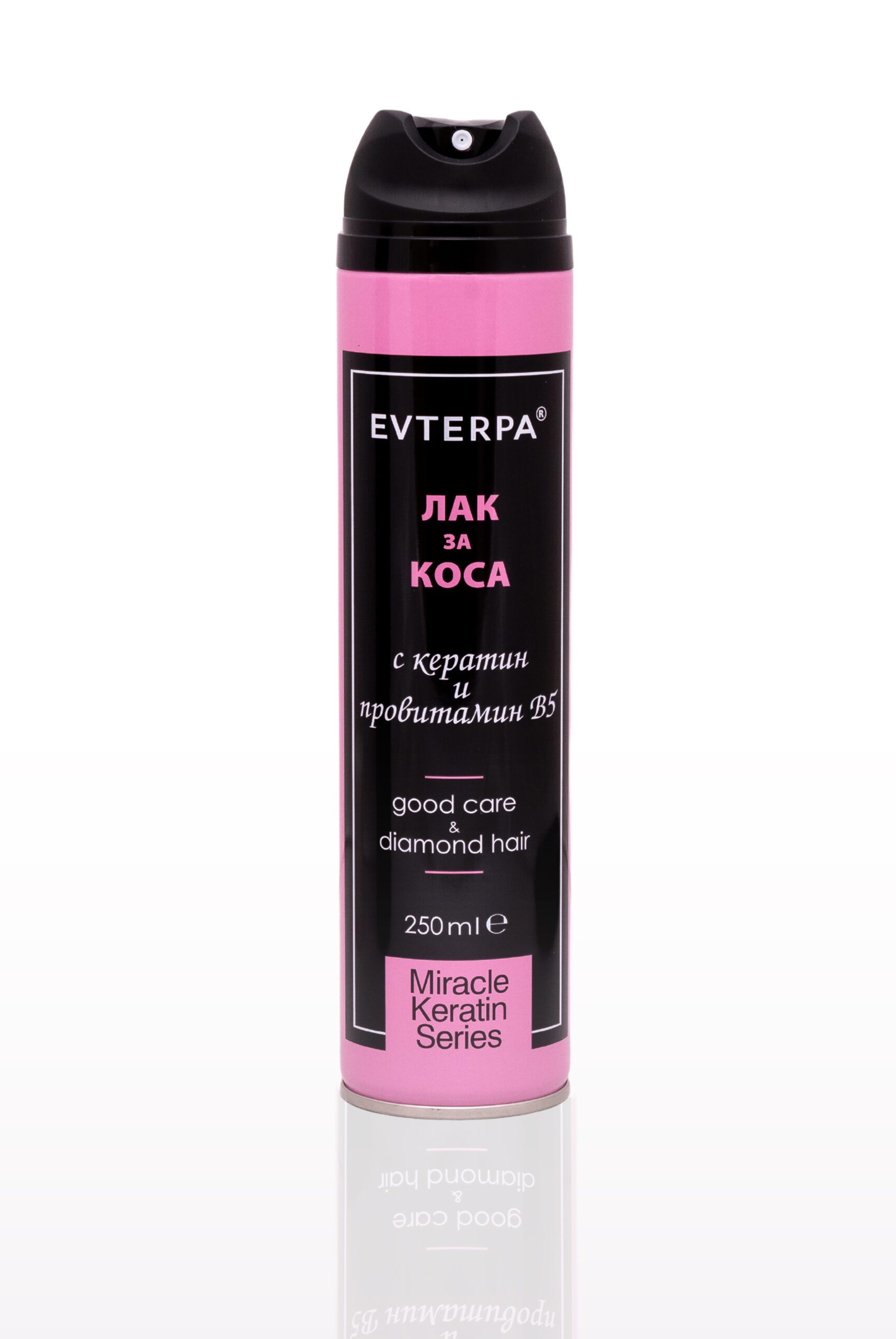 Perfecte haar lak met keratine en Pro-vitamin B5 - langdurige fixatie - anti-kroes - glanzend haar 250ml