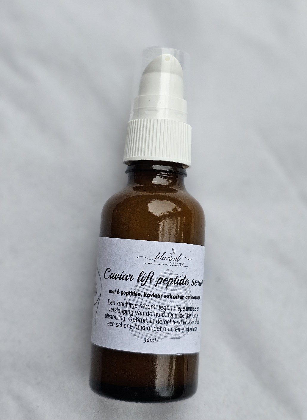 Kaviaar botox hexapeptide gezicht serum - 6 peptiden - kaviaar - aminozuren - verstevigt en lift de huid 30ml