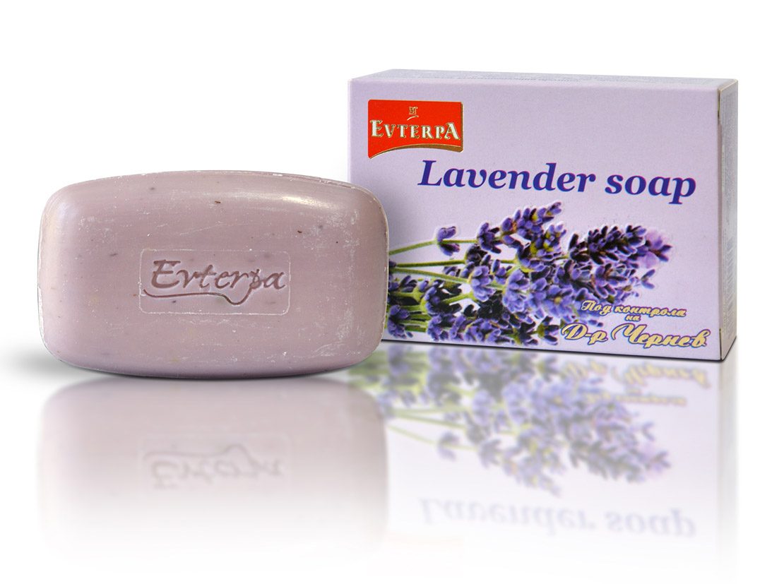 2 stuks Natuurlijke Lavendel zepen uit Bulgaarse lavendel plant - zachte huid - geurende vaste zeep 2x75gr