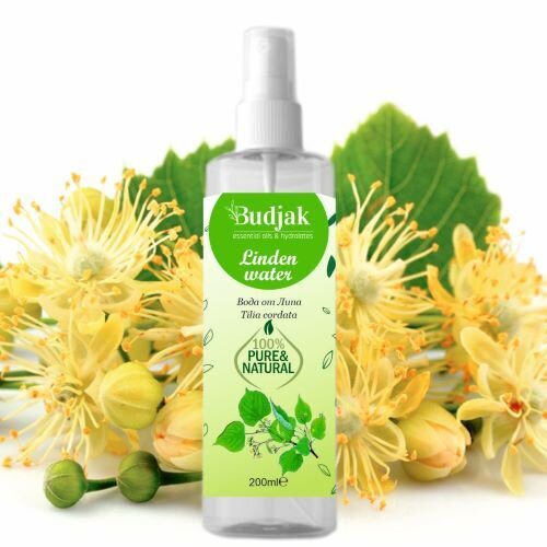 Biologische Linde (Tilia cordata) bloemenwater - gevoelige huid - kalmeert en verfrist 200 ml.