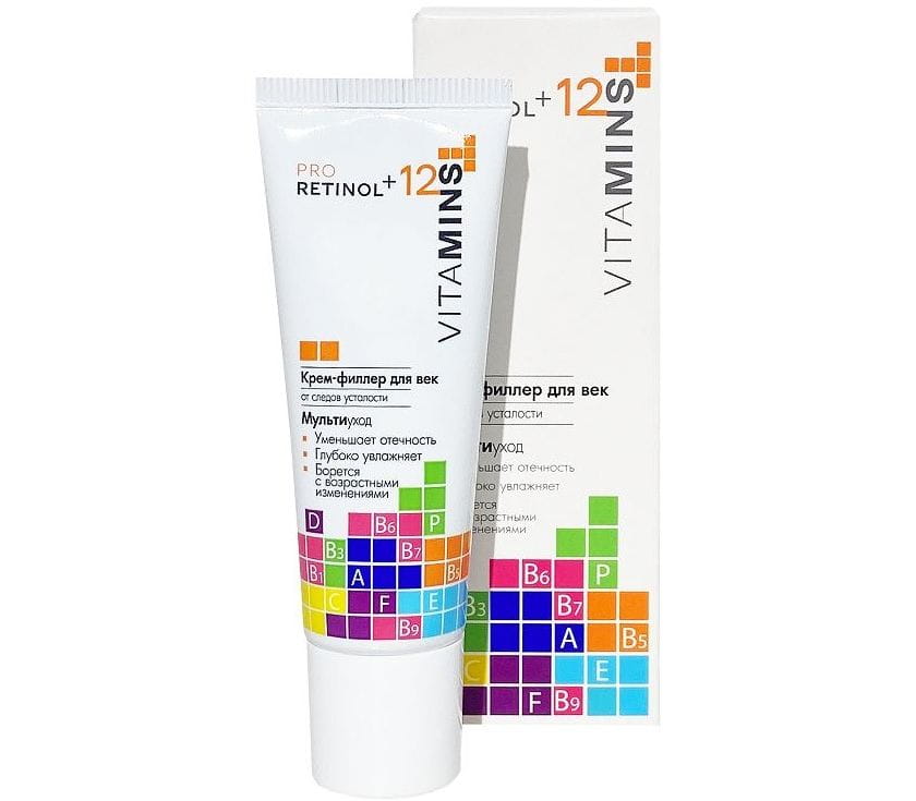 Pro Retinol Oogcrème Filler - vermindert zwellingen - kringen en rimpels - hyaluron en coffeïne 25 g