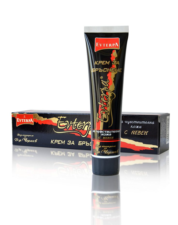Zachte scheer creme voor mannen - geschikt voor zeer gevoelige huid - calendula extract 100ml