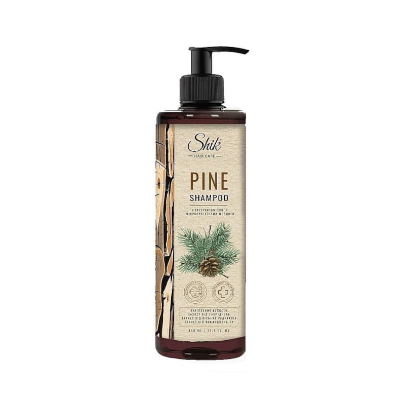 Biologische Conifeer Haar Shampoo - pijnboom - dennenextract - moringa extract - glanzend - gezond - sterk haar 400ml