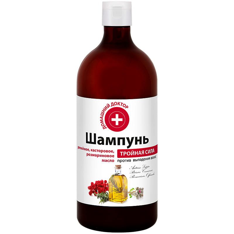 Natuurlijke shampoo me Kliswortel - wonderolie en rozemarijnolie - tegen haar uitval 1000 ml
