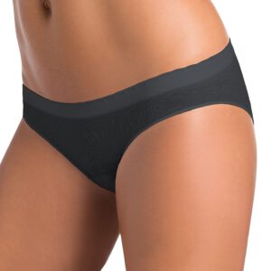 Set van 2 stuks Intimidea Italiaanse slip in ZWART kleur van microfiber, stretch Maat M/L