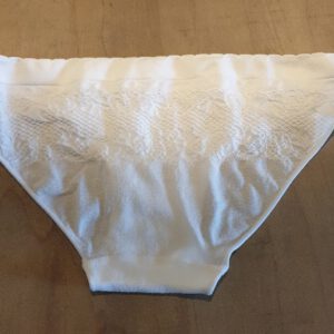 Set van 2 stuks Intimidea Italiaanse slip in WIT kleur van microfiber, stretch Maat M/L