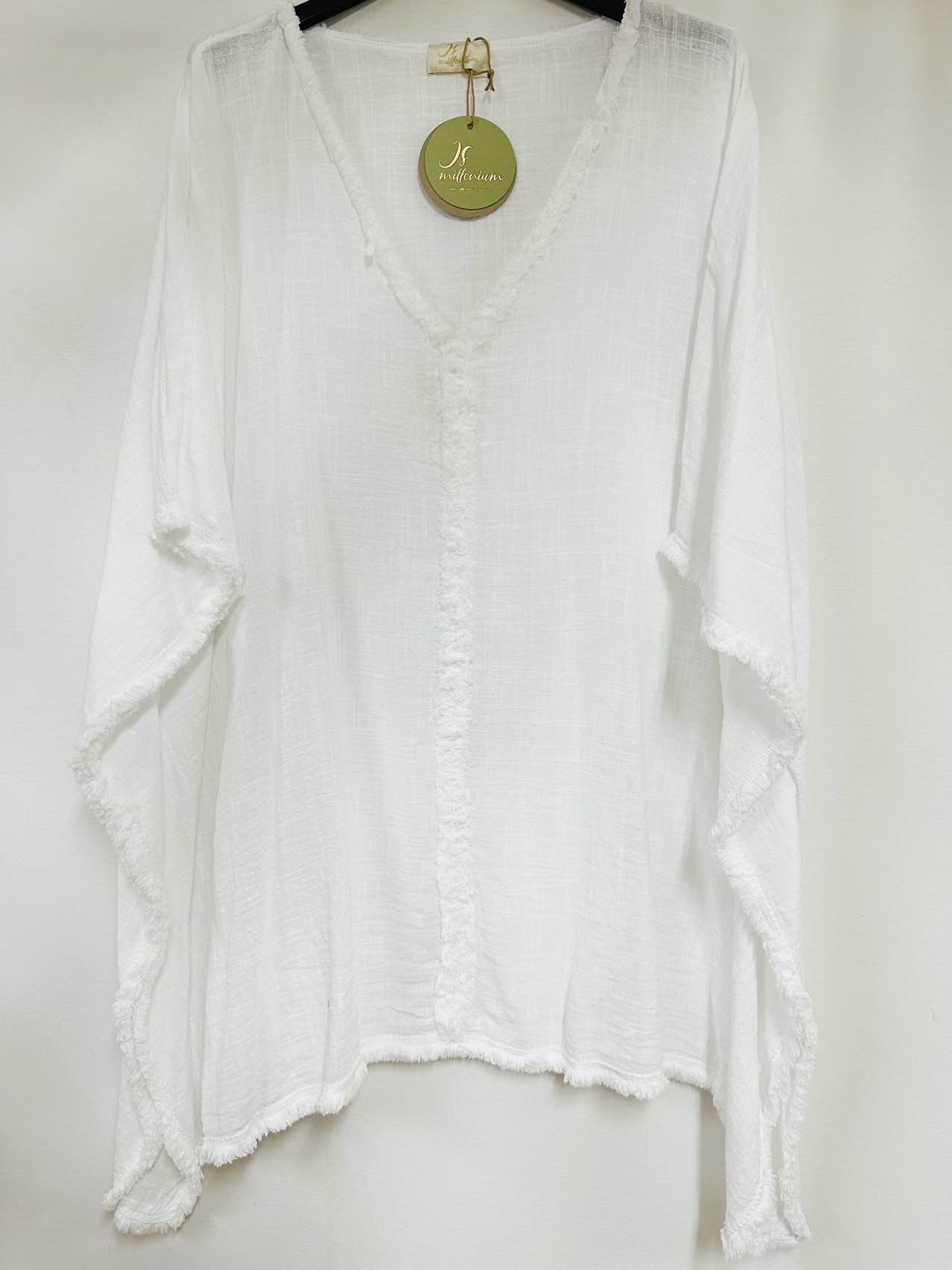 strand-tuniek-wit