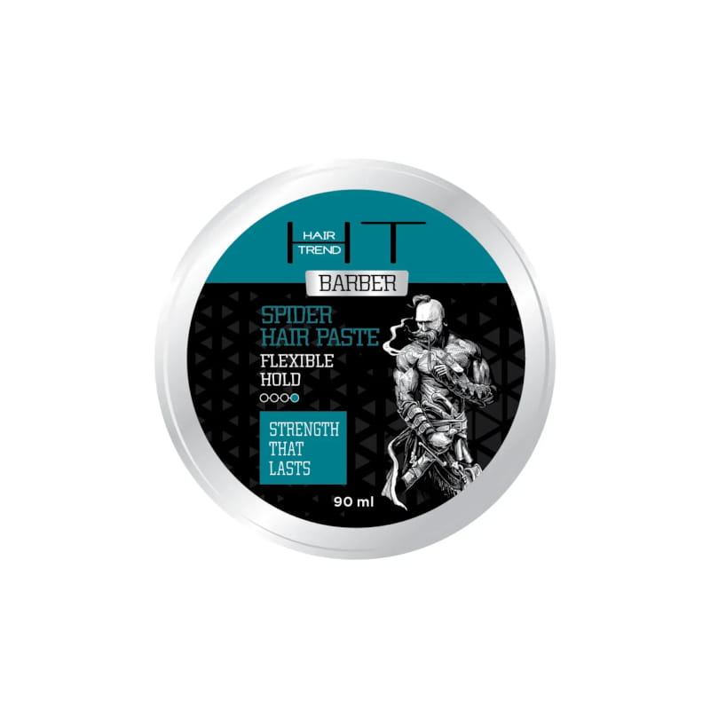 Heren Spinnenweb Haarstyling pasta - volume en structuur - zonder hardheid - flexibel haar 90 ml