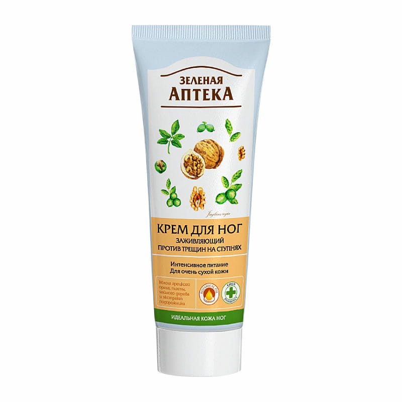 Biologische Voet creme voor gebarsten huid - Geneest de gekrakte huid bij de hielen - 75ml