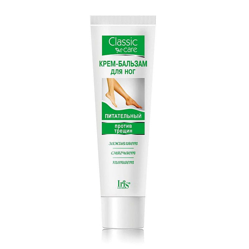 Iris - Voetcrème-balsem voor gebarsten voeten - avocado olie - vitaminen - shea boter - elastische huid 100ml