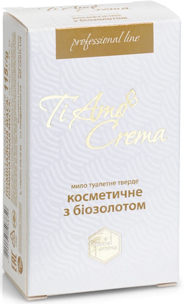 3x stuks Natuurlijke lichaam geurende romige creme zeep - met bio goud 3x 115g