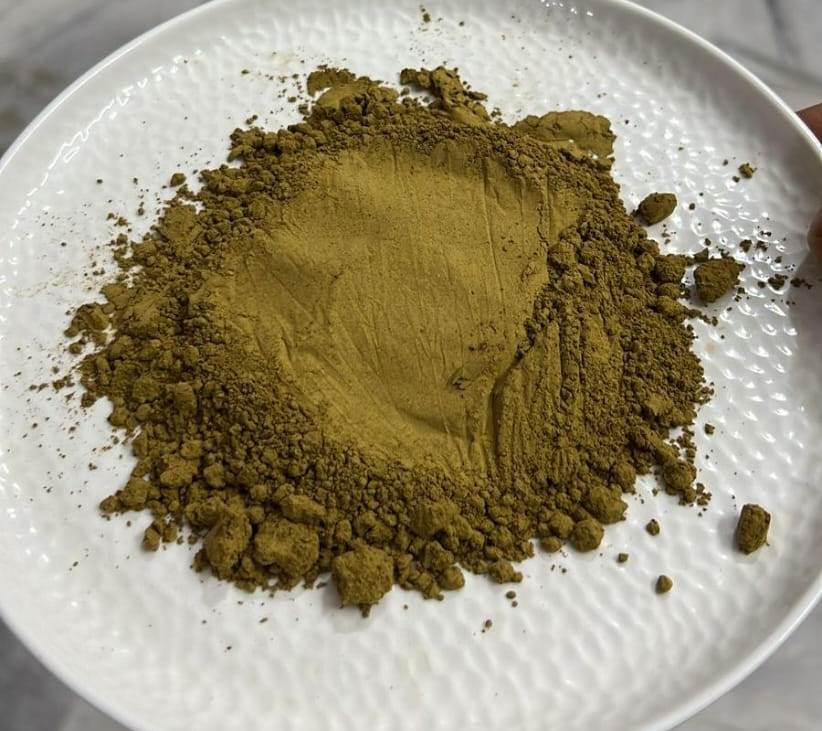 Natuurlijk henna poeder - ZWART - versterkt het haar - natuurlijke haar verf 500gr